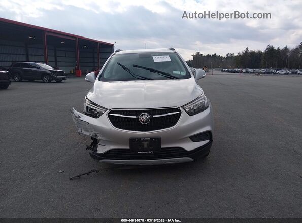 KL4CJASB4JB570937 2018 BUICK ENCORE Silver Вид задньої частини салону