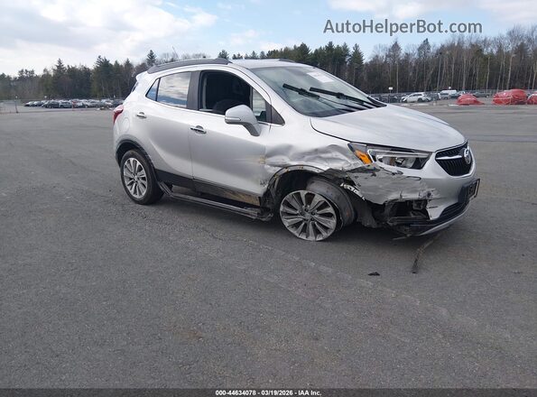 KL4CJASB4JB570937 2018 BUICK ENCORE Silver Передня права чверть