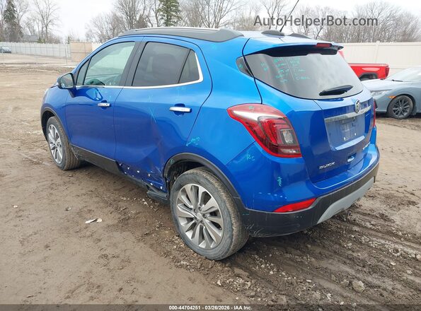 KL4CJASB4JB674330 2018 BUICK ENCORE Blue Задня ліва чверть