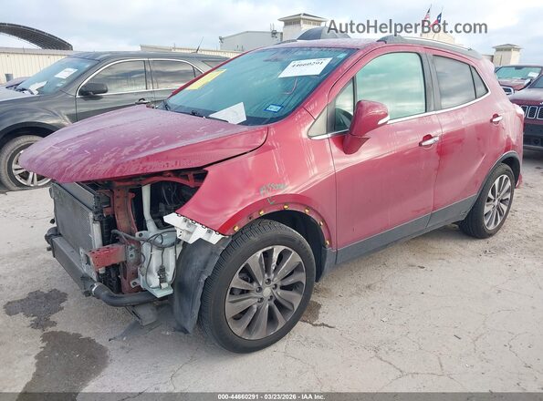 KL4CJASB5KB919492 2019 BUICK ENCORE Красный Передняя левая четверть