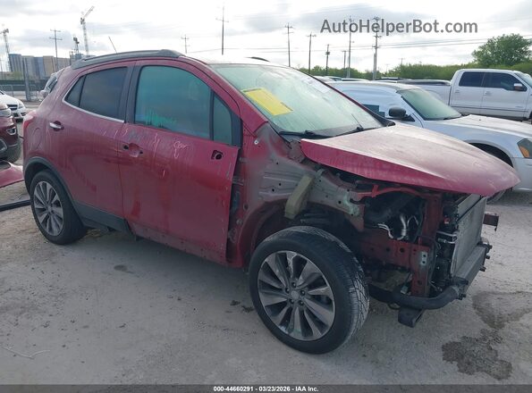 KL4CJASB5KB919492 2019 BUICK ENCORE Красный Передняя правая четверть