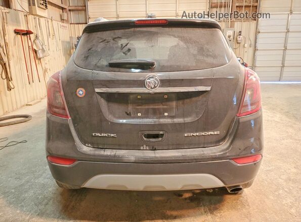 KL4CJASB6JB717114 2018 BUICK ENCORE Черный Вид сзади