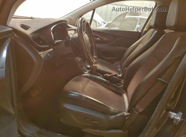 KL4CJASB6JB717114 2018 BUICK ENCORE Черный Вид салона спереди