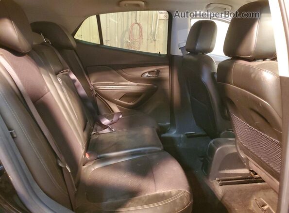 KL4CJASB6JB717114 2018 BUICK ENCORE Черный Вид задней части салона