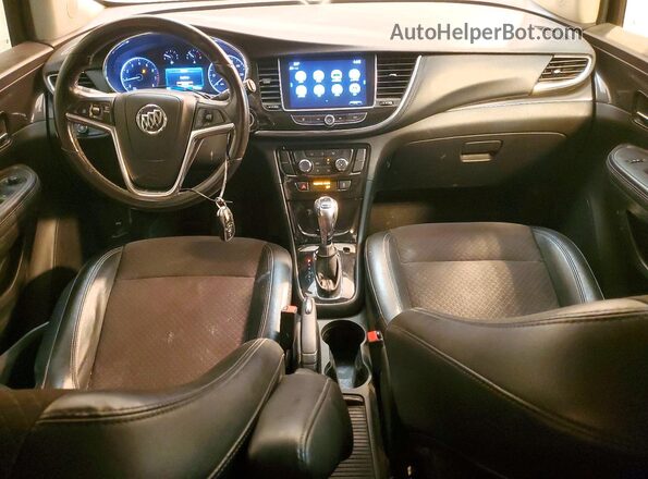 KL4CJASB6JB717114 2018 BUICK ENCORE Черный Вид панели приборов