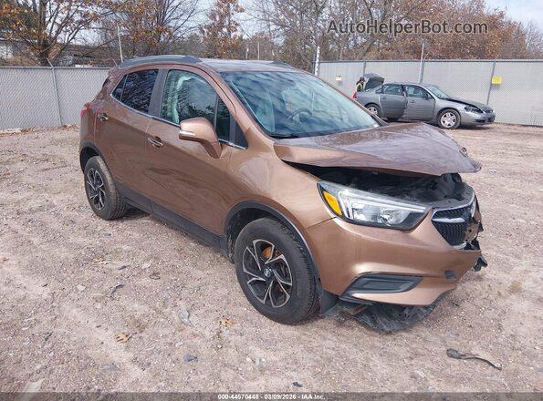 KL4CJASB7HB026765 2017 BUICK ENCORE Золотой Передняя правая четверть
