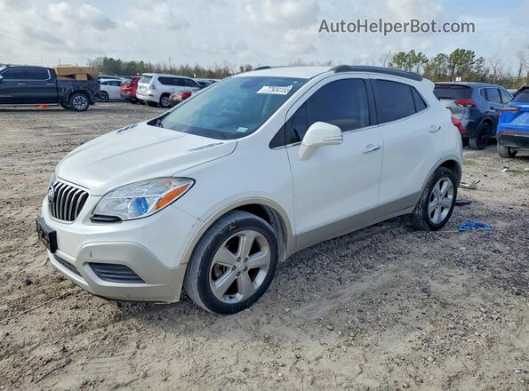 KL4CJASB8GB528408 2016 BUICK ENCORE Белый Передняя левая четверть