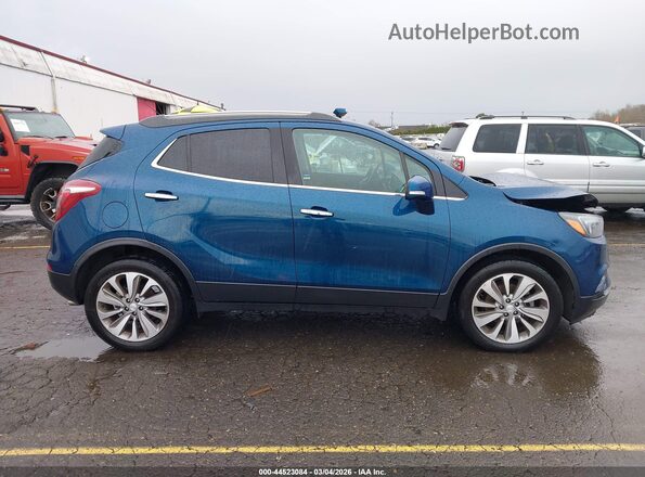 KL4CJASB8KB726544 2019 BUICK ENCORE Синий Вид задней части салона