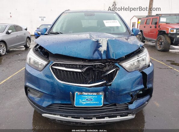 KL4CJASB8KB726544 2019 BUICK ENCORE Синий Вид спереди