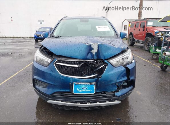 KL4CJASB8KB726544 2019 BUICK ENCORE Синий Вид щитка приборов