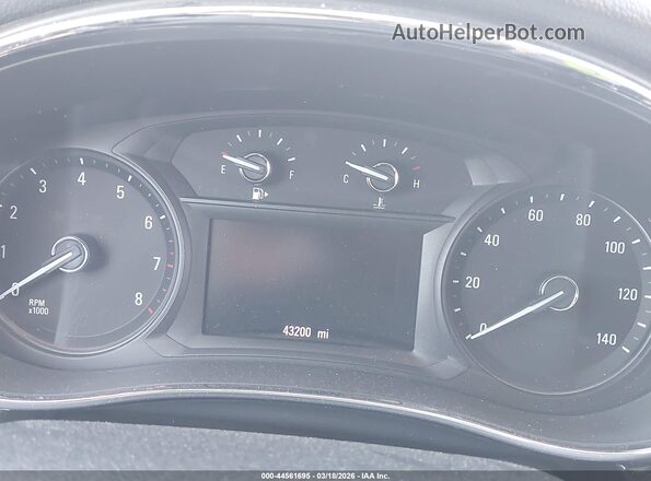 KL4CJASB8KB963101 2019 BUICK ENCORE Серебряный Вид задних сидений