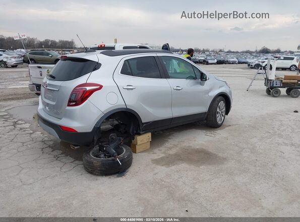 KL4CJASB8KB963101 2019 BUICK ENCORE Серебряный Задняя правая четверть