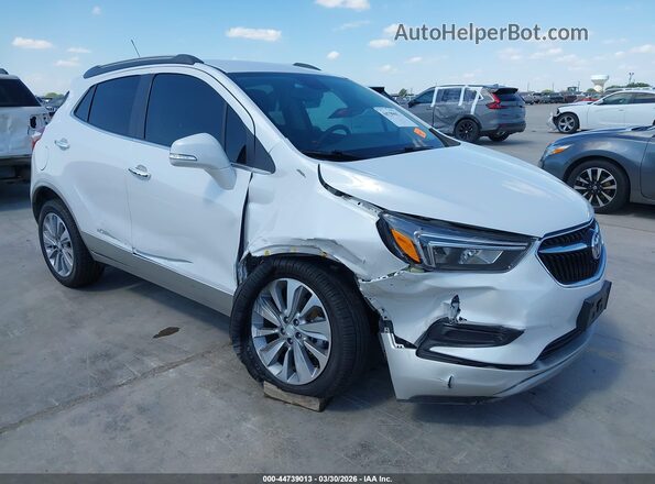 KL4CJASB9JB710366 2018 BUICK ENCORE White Przód prawy