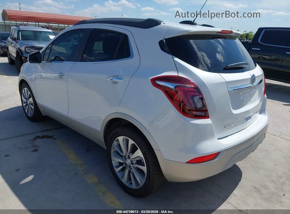 KL4CJASB9JB710366 2018 BUICK ENCORE White Tył lewy