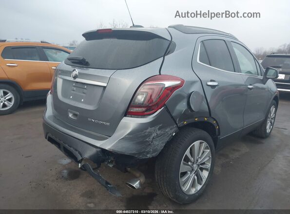 KL4CJASB9KB777423 2019 BUICK ENCORE Серый Вид спереди