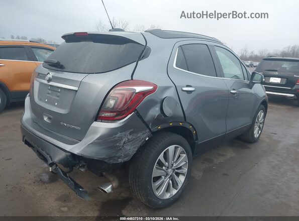 KL4CJASB9KB777423 2019 BUICK ENCORE Серый Задняя правая четверть