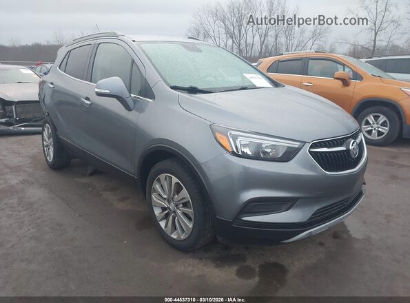 KL4CJASB9KB777423 2019 BUICK ENCORE Серый Передняя правая четверть