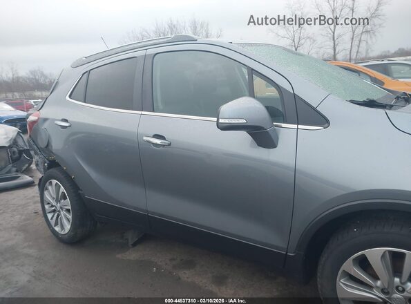 KL4CJASB9KB777423 2019 BUICK ENCORE Серый Вид задней части салона