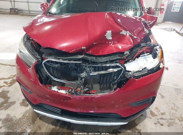 KL4CJASBXHB001567 2017 BUICK ENCORE Красный Вид спереди
