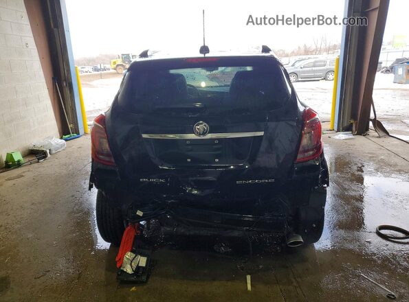 KL4CJBSB1JB712554 2018 BUICK ENCORE Black Вид ззаду