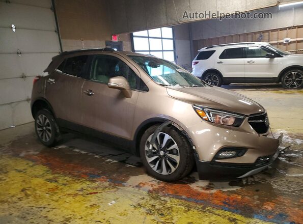 KL4CJCSB4JB602944 2018 BUICK ENCORE Золотой Передняя правая четверть