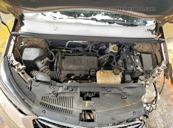KL4CJCSB4JB602944 2018 BUICK ENCORE Золотой Вид подкапотного пространства