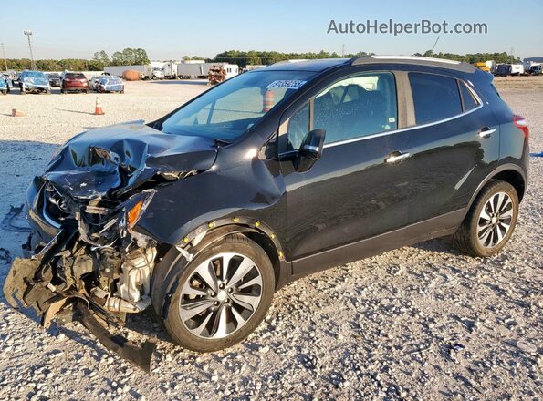KL4CJCSM6KB743856 2019 BUICK ENCORE Черный Передняя левая четверть