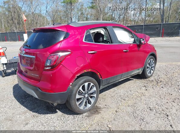 KL4CJCSM8KB737248 2019 BUICK ENCORE Красный Задняя правая четверть