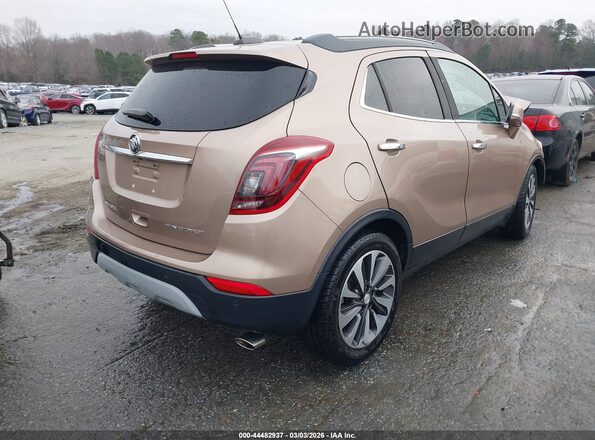 KL4CJDSB0JB571875 2018 BUICK ENCORE Коричневый Задняя правая четверть