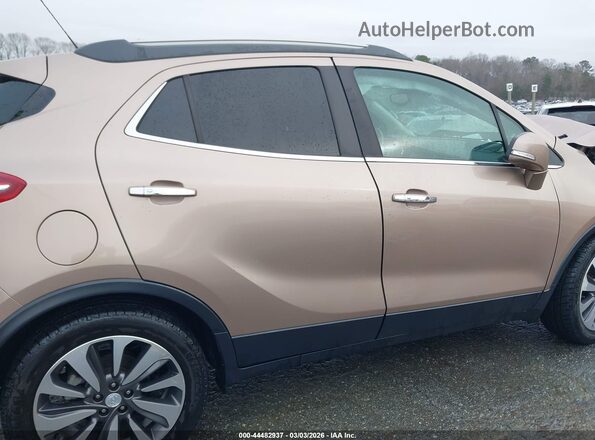 KL4CJDSB0JB571875 2018 BUICK ENCORE Коричневый Вид задней части салона