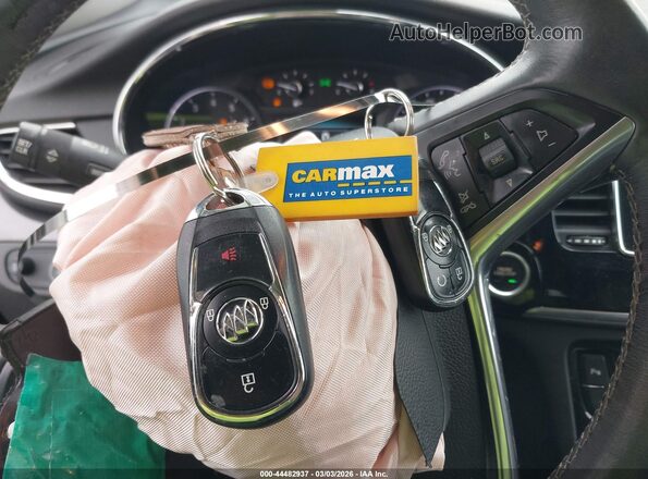 KL4CJDSB0JB571875 2018 BUICK ENCORE Коричневый Вид панели приборов