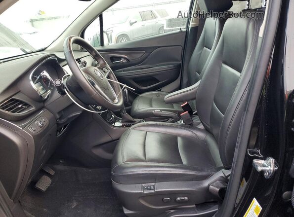 KL4CJDSM1JB638405 2018 BUICK ENCORE Черный Вид салона спереди