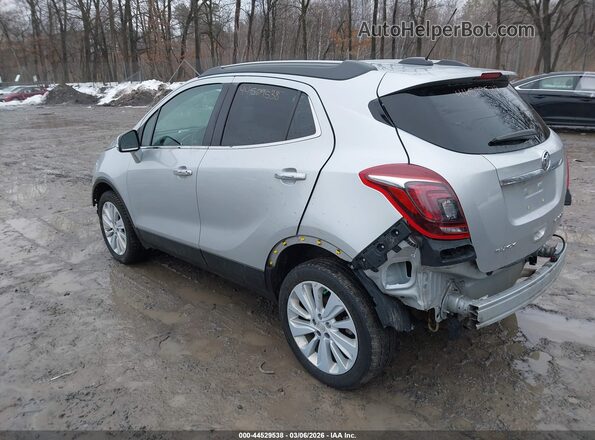 KL4CJESB1JB540785 2018 BUICK ENCORE Серебряный Задняя левая четверть
