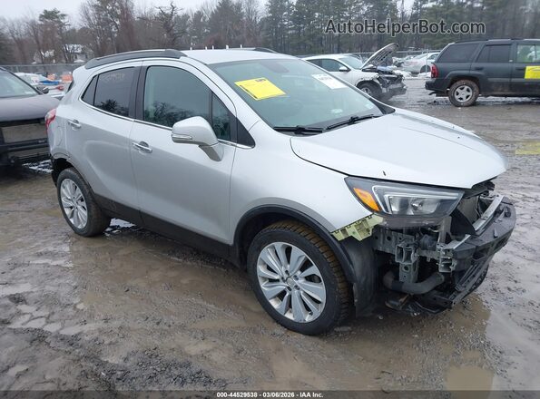 KL4CJESB1JB540785 2018 BUICK ENCORE Серебряный Передняя правая четверть