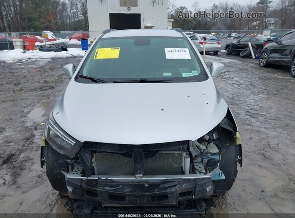 KL4CJESB1JB540785 2018 BUICK ENCORE Серебряный Вид задней части салона
