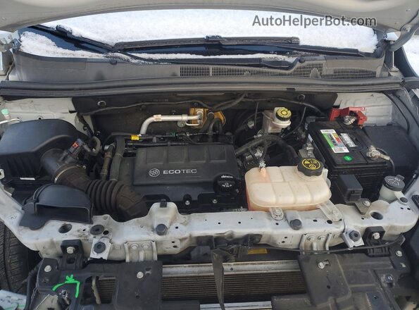 KL4CJESB6HB030152 2017 BUICK ENCORE Серебряный Вид подкапотного пространства