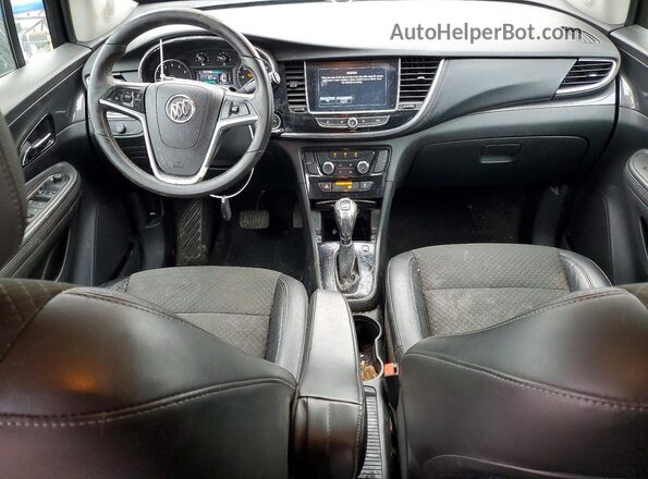 KL4CJESB7HB134598 2017 BUICK ENCORE Черный Вид панели приборов