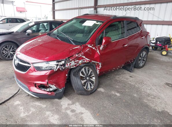 KL4CJESM4NB517640 2022 BUICK ENCORE Красный Передняя левая четверть