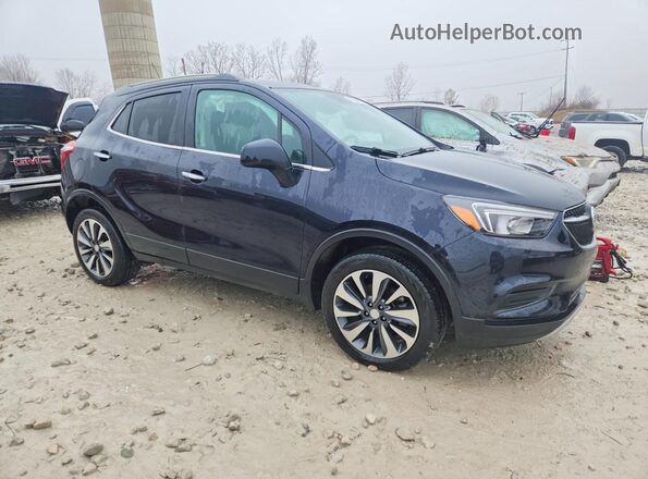 KL4CJESM7NB538403 2022 BUICK ENCORE Синий Передняя правая четверть