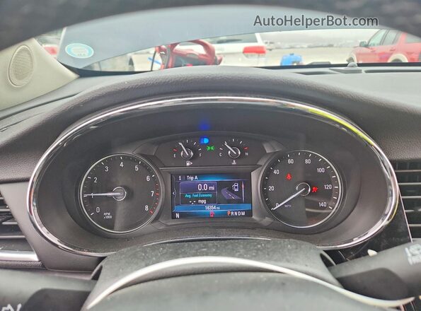 KL4CJESM7NB538403 2022 BUICK ENCORE Синий Вид щитка приборов