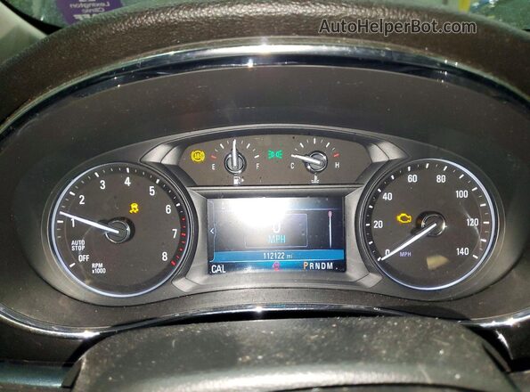 KL4CJGSM2KB849437 2019 BUICK ENCORE Черный Вид щитка приборов