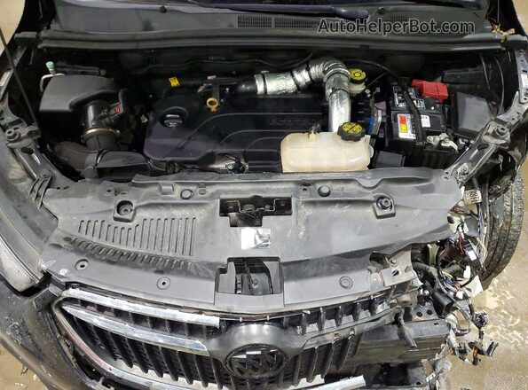KL4CJGSM2KB849437 2019 BUICK ENCORE Черный Вид подкапотного пространства