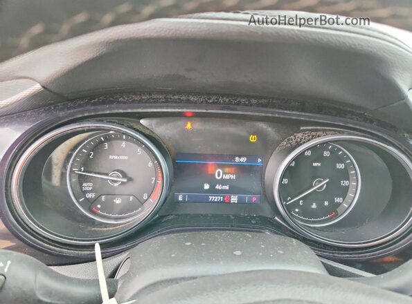 KL4MMCSLXPB113946 2023 BUICK ENCORE White Instrument cluster view