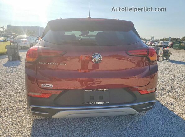KL4MMDS21PB044481 2023 BUICK ENCORE Red Rear view