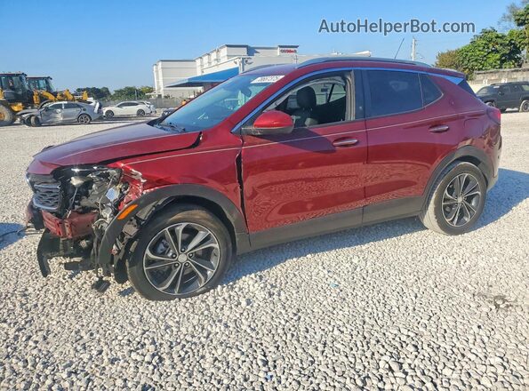 KL4MMDS21PB044481 2023 BUICK ENCORE Red Front left