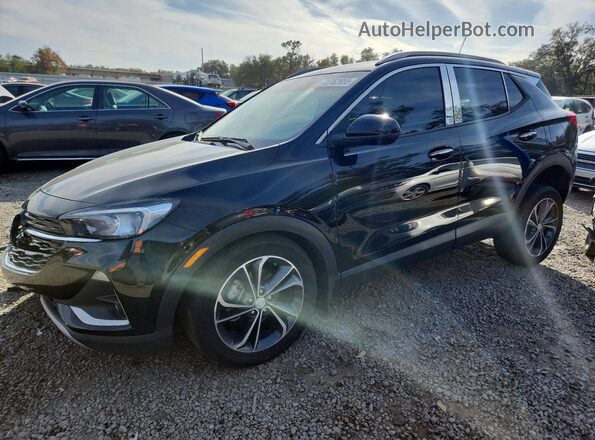 KL4MMDS22MB170795 2021 BUICK ENCORE Черный Передняя левая четверть