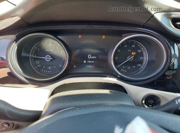 KL4MMDS28PB100643 2023 BUICK ENCORE White Вид щитка приладів