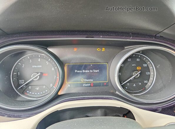 KL4MMDS2XNB139487 2022 BUICK ENCORE Белый Вид щитка приборов
