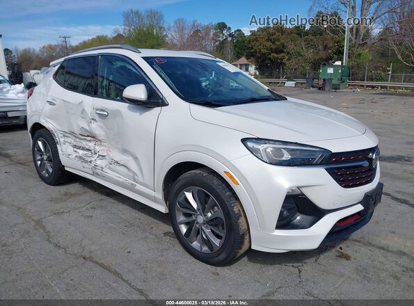 KL4MMFSL6LB065633 2020 BUICK ENCORE White Delantero derecho