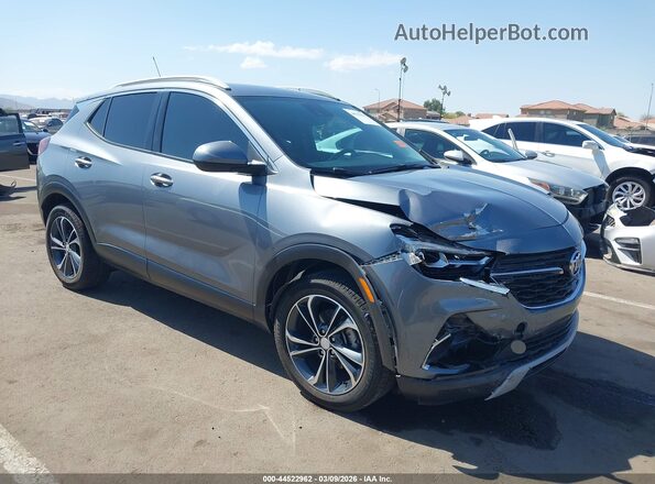 KL4MMFSL7NB027251 2022 BUICK ENCORE Серый Вид спереди